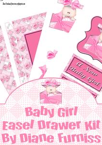Baby Girl Easel Drawer Kit