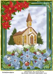Christmas A4 Card Front