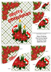 Merry Christmas Duel Corner Stacker