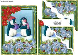 Penguin Surprise Wavy Corner Stacker