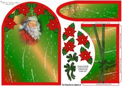 Christmas Poinsettia Pocket Card