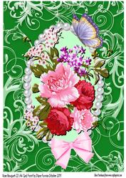 Rose Bouquet (2) Floral A4