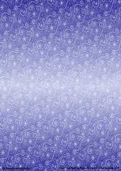 Blue Xmas Backing Paper