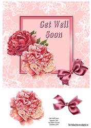 Get Well Square Card
