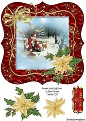 Forrest Santa Card Front