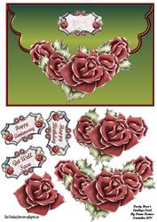 Dusty Rose Envelope Card