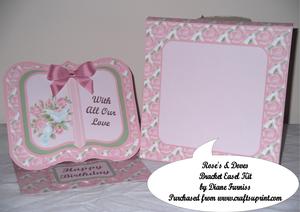 Rose's & Doves Bracket Easel Kit