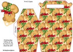 Christmas Bear Gift Box