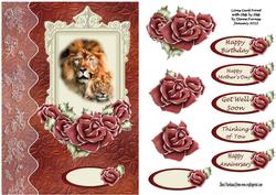Lions Card Front