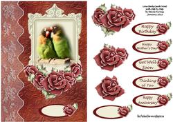 Love Birds Card Front