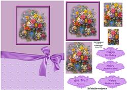 Floral Arrangement Card Front