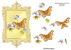Butterfly Ornate Topper