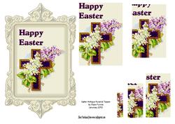 Easter Ornate Pyramid Topper