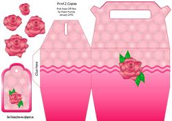 Pink Rose's Gift Box
