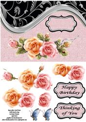 Rosy Glow Card Front