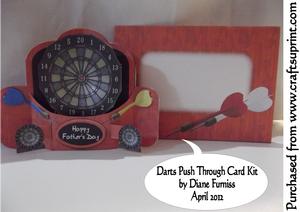Darts Push Through Card Kit