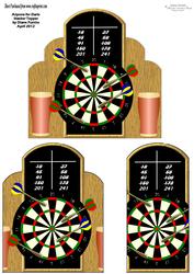 Anyone for Darts Pyramid Topper