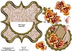 Copper Rose's Over the Top Card