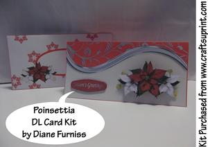 Poinsettia Dl Card Kit
