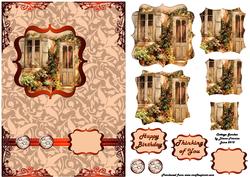 Cottage Garden Card Front