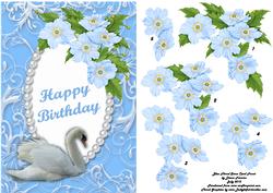 Blue Swan Card Front