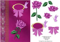A Single Rose Card Front