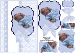 Baby Boy Card Front