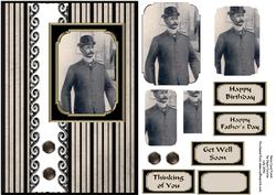 Men's Card Front