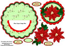 Poinsettia with Robbon