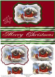 Winter Scene Card Front
