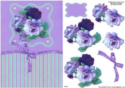 Purple Rose's Card Front