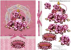 Perfume & Roses Card Front