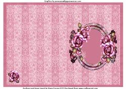 Perfume & Roses Insert