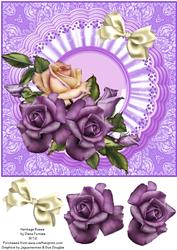 Heritage Roses Card Front