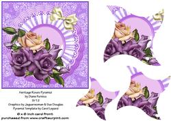 Heritage Roses Warp Pyramid