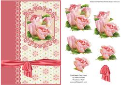 Pink Rose's Card Front