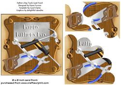 Father's Day Tools Card Front