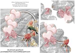 Silver Anniversary Card Front