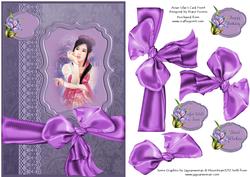 Asian Lilac's Card Front