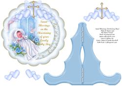 Sweet Blessing Boy Plate & Stand