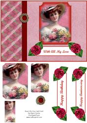 Roses for You Card Front