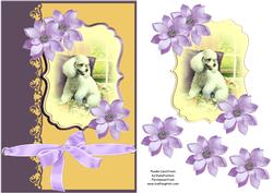 Poodles Card Front