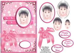 Asian Beauty Card Front