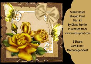 Yellow Roses Mini Kit