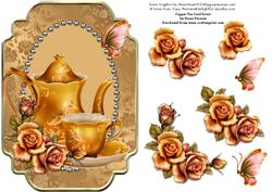 Copper Tea Card Front