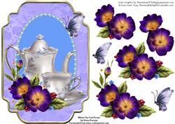 White Tea Card Front