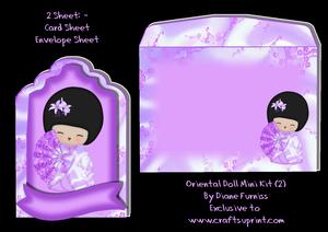 Oriental Doll (2) Mini Kit