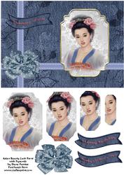 Asian Beauty Card Front