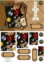 Game Night Card Front