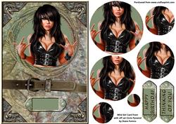 Wild Girl Card Front